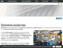 Tablet Screenshot of globalsteel.it